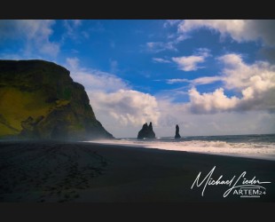 Iceland Black Beach 